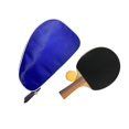 thumbnail image 3 of Table Tennis Racket Case Pong Paddle Case of Fan Shaped Lightweight Training Competition Professional Table Tennis Cover Racket Pouch Blue, 3 of 10