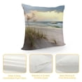 thumbnail image 4 of Chilfamy Australian Tonalism Fashion Style Dirt-Resistant Throw Pillow Covers Short Plush High-Quality 1PC 22x22in, 4 of 5