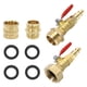 thumbnail image 3 of Kit de adaptador de sopdo RV Winterize, enchufe de rápida de 1/4 pulgadas, de utilizar, profesion para , barco, remolque,, 3 of 7