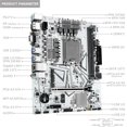 thumbnail image 3 of MACHINIST B760 GT4 DDR4 Motherboard LGA 1700 Support Intel Core I3/i5/i7/i9 12th 13th Processor CPU Dual Channel Memory, 3 of 4