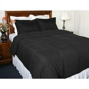 Microfiber Duvet Mini Set, Black