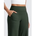 thumbnail image 4 of CRZ YOGA Butterlift Wide Leg Pants Pockets 29 High Waisted Women Yoga Lounge Buttery Soft Casual Pants, 4 of 5