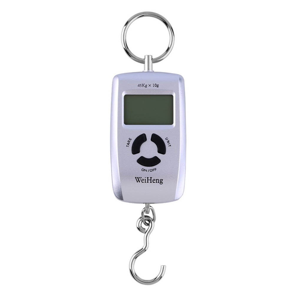 45kg/10g LCD Portable Digital Electronic Scale Pocket Hook Luggage Scale @ 45kg/10g LCD Portable Digital Electronic Scale Pocket Hook Luggage Scale @