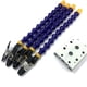 thumbnail image 1 of Tornillo de banco YONGSHENG abrazadera de banco brazo flexible azul 4 brazos, 1 of 5