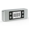 thumbnail image 1 of Graflsoa Digital Angle Finder with Magnetic Base, 90° Protractor, Inclinometer, Level Gauge, ABS Material, JD11 Model, Silver, 2 AAA Batteries Required (Not Included), 1 of 6