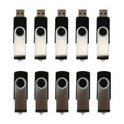 128GB USB 2.0 Flash Drive Memory Sticks - High-Speed, Durable & Compact Thumb Drives - Bulk Value Pack of 10