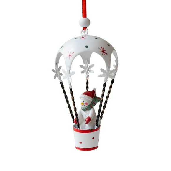 Christmas Decoration Ornament Pendant Christmas Tree Decoration White 6*11Cm