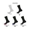 thumbnail image 2 of 5pairs Black & White Elastic Basketball Sports Mid-Calf Socks For Men In Plus Sizes, Fall And Winter, 2 of 5
