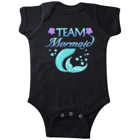

Inktastic Team Mermaid Gift Baby Boy or Baby Girl Bodysuit