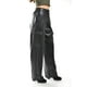 thumbnail image 2 of Pantalón cargo de piel sintética Roman Fashion /Juvenil, 2408 (Negro) negro M, 2 of 5