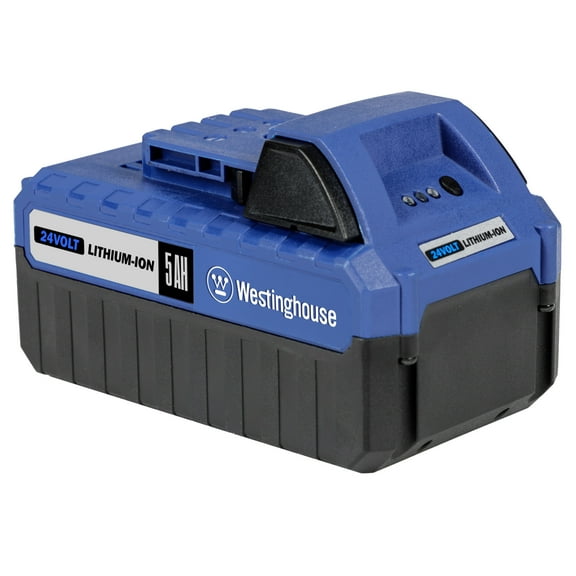 Westinghouse W24V5AH 24 Volt 5Ah Lithium-ion Battery, Compatible with All Westinghouse 24V Cordless Snow Shovels & 48V Cordless Snow Blowers (WSnow11S 24V, WSnow13S 24V, WSnow18 48V, WSnow22 48V)