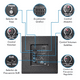 thumbnail image 3 of Sistema Lineal Subwoofer y satélites SATURNO 18 Steelpro, 3 of 5