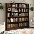 thumbnail image 2 of Pemberly Row Universal 5 Shelf Bookcase in Vogue Cherry (Set of 2), 2 of 7