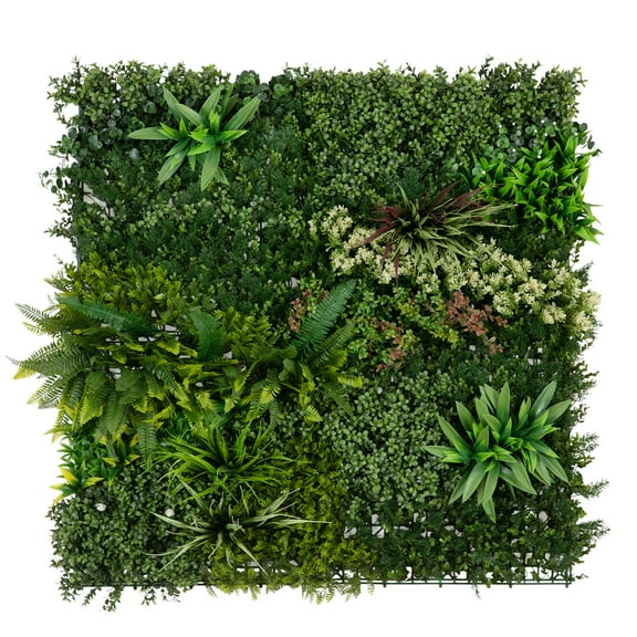 Nearly Natural 40in. x 40in. UV Resistant Madagascar Forest Artificial Living Wall Panel (Indoor/Outdoor)