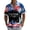250th Of Freedom Statue Of Liberties Firewor Flag 1, variant on Patriotic Button Up Shirts For Men Flag 250 Years Short Sleeve Lapel Casual Shirts Summer Clothes for Vacation