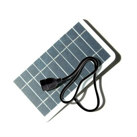 

Solar Phone Charger 2W 5V | Mini Solar Panels Portable | High Conversion Efficiency Usb Solar Charger For Sport Travel Camping Hiking Outdoor Activities