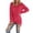 Watermelon Red, variant on Women Sweaters Light Weight Sweater for Women Winter Warmth Solid Long Sleeve Pullover Sweater For