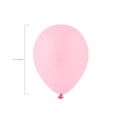 thumbnail image 2 of Light Pink 5" Latex Balloons - 24 Pieces, 2 of 3