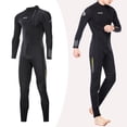 thumbnail image 4 of Traje de buceo de neopreno negro de 3 mm Traje de neopreno con cremallera frontal Traje de baño de surf para mantener el calor Hombres XL kusrkot Traje de buceo, 4 of 8