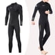 thumbnail image 4 of Traje de neopreno de 3 mm Traje de buceo con protección de cuerpo completo Traje de neopreno la con cremallera frontal para adultos - Hombres L Sunnimix Traje de buceo, 4 of 8