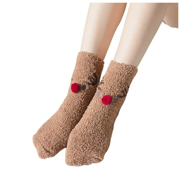 FhsagQ Chaussettes Chaussettes pour Femmes Entrejambe Ouvert Chaussettes en Laine pour Femmes 5 Paires Chaussettes d'Hiver Chaudes Épaisses Tricotées en Laine Douces Vintage Décontractées Mi-Mollet pour Femmes Chaussettes pour Femmes Chaussettes Kaki Taille Unique