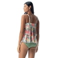 thumbnail image 3 of Coco Reef Womens Monaco True Layered Mesh Underwire Tankini Top C-DD Cups Style-U68425 Swimsuit, 3 of 4