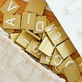 thumbnail image 3 of Stiles 92 Premium Letter Set for Tile Boards, Changeable Wooden Crossword Letters for Letter Boards, Baby Blue, 3 of 6