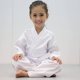 thumbnail image 3 of Uniforme de kárate con cinturón gratis, kimono de kárate blanco para niños y adultos., 3 of 8