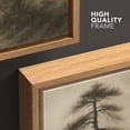 thumbnail image 5 of Large Framed Canvas Print Pinaster Tree Wall Art Vintage Farmhouse Decorative for Living room Bedroom - 60"x30" Natural Frame, 5 of 7