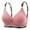 Pink, variant on Seamless Wire-Free Everyday Bra – Fixed Cups with Soft Padding & Breathable Fabric for Plus Size Women,Pink 40