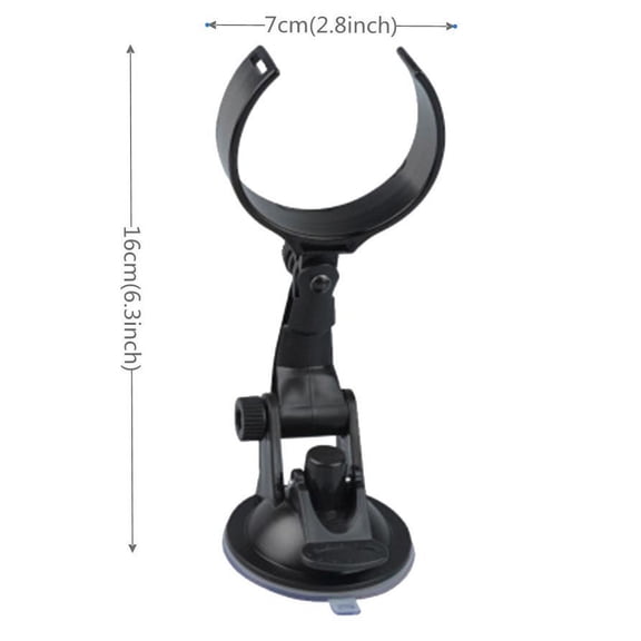 Heavy Duty Suction Cup Car Clip, Windshield Defogging Clamp & Stabilizing Frame Holder, Strong Vacuum Mount for Car Window