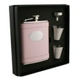 thumbnail image 2 of Visol Products Leather Stainless Steel Deluxe Flask Gift Set, 2 of 4