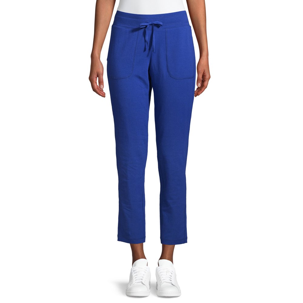 athletic works women's knit lounge pant with pockets