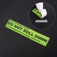 thumbnail image 2 of FOSHIO DO NOT ROLL Down Sticker Windshield Stickers Warning Label, Pro Auto Window Tinting Fitting Tint Tool -, 2 of 5