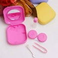 thumbnail image 3 of Lubelski Cute Pocket Mini Lens Case Travel Kit Easy Carry Mirror Container Holder, 3 of 7