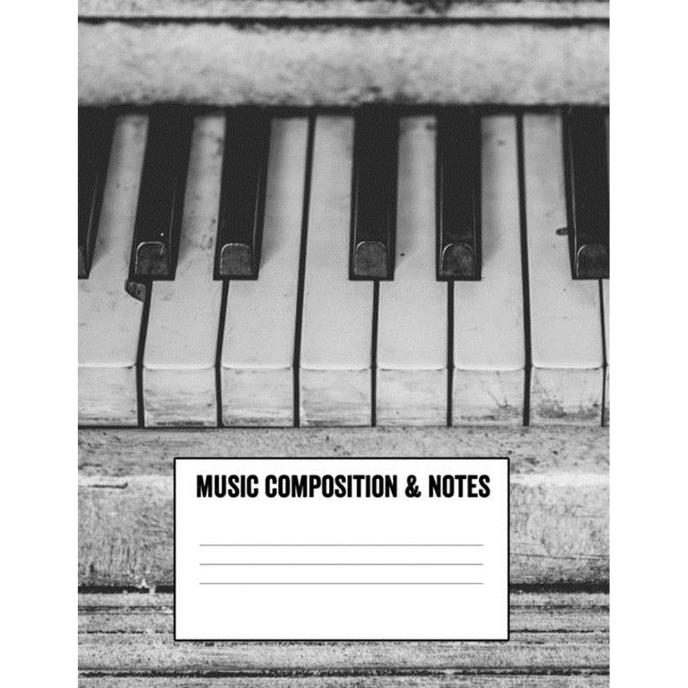 Music Composition and Notes Piano Music Composition Staff Manuscript
