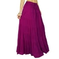 thumbnail image 4 of Phagun Skirt Long Maxi Skirt Beach Wear Cotton Summer Wear Clothing, 4 of 5