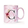 thumbnail image 1 of Initial Mugs, Ceramic 11oz Personalized Coffee Mugs, C, 1 of 7