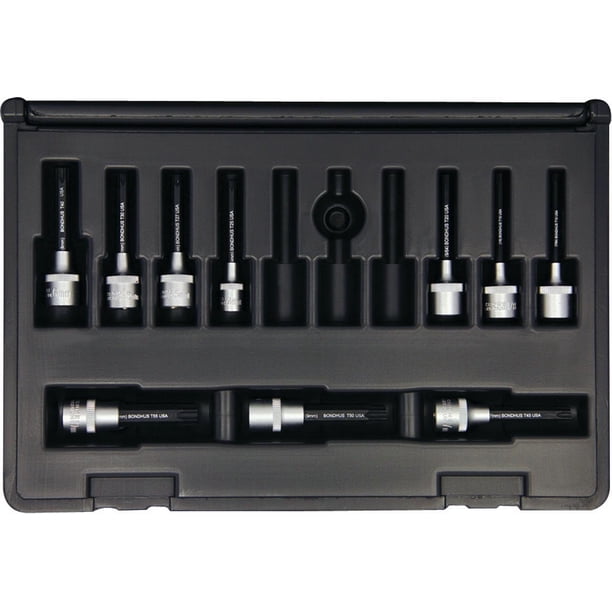 SET DE 9 PUNTAS PROHOLD™ C/DADO DE 50MM LARGO. BONDHUS 31038 BONDHUS 31038