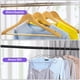 thumbnail image 4 of CHENEYMX 100 Ganchos para Ropa Perchas - Percha S&oacute;lida 42 CM Metal Ligero Resistente Duradera para Chaqueta Pantalones Est&aacute;ndar Ahorro de Espacio Perchas para Hogar Adultos (100), 4 of 9