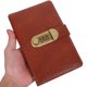 thumbnail image 5 of BESTYASH Cuaderno De De Con Y Textura PU Estilo Moderno Color Café Claro, 5 of 6
