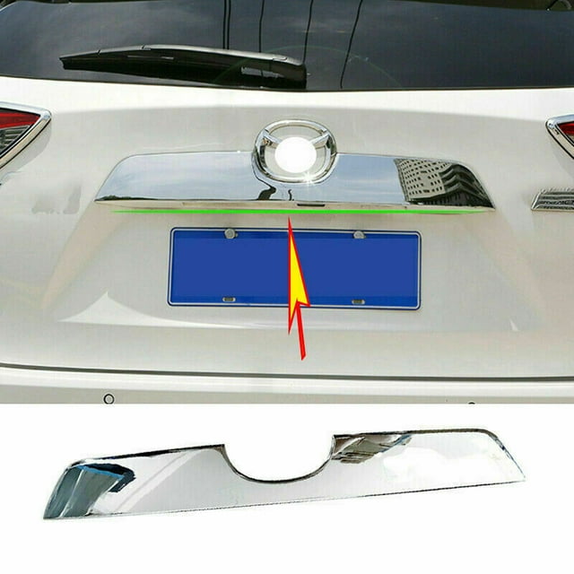 for Mazda CX-5 2013 - 2016 Chrome Rear Trunk Streamer / Tailgate Cover Decorative Logo Cutting -