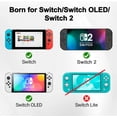 thumbnail image 2 of Prociv Switch 2 TV Dock, Replacement for Nintendo Switch 2 Dock Support 4K/60HZ HDMI Output/USB3.0 Port/PD 100W(Black Red), 2 of 8