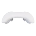 thumbnail image 4 of Reposabrazos Desmontable en Forma de U, Almohada de Mano para Manicura, Reposamanos de Cuero PU para Mesa de Salón de Uñas (Blanc), 4 of 9