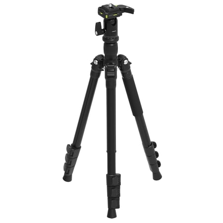 SABRENT 56 Inch Aluminum Tripod With 360 Degree Full Motion Camera Mount Compact Version (TP-ALB6)