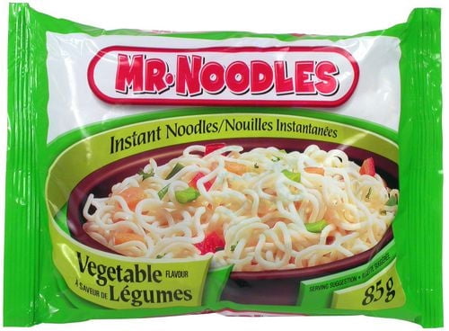 Mr.Noodles Vegetable Flavoured Instant Noodles, 85g