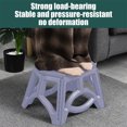 thumbnail image 7 of Xuniizn Collapsible stool, Folding Step Stool for Adults Holds Up to 300 lbs, Non-Slip Folding Stools with Portable Handle, Compact Plastic Foldable Step Stool for Bathroom, Bedroom, Kitchen, Purple, 7 of 7