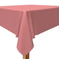 thumbnail image 2 of Tchckioa Dusty Rose Tablecloth for Restaurant Decor,54x54 Inch Square Stain Proof Table Cloth Cover, 2 of 6