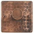 thumbnail image 2 of Premier Copper Products RH1 Hand Hammered Copper Single Robe Hook Oil Rubbed Bronze, 2 of 5