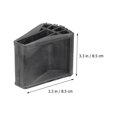 thumbnail image 2 of 6pcs Rubber Ladder Feet Anti Skid Covers Replacement Feet Ladder Feet Covers for Ladder, 2 of 8